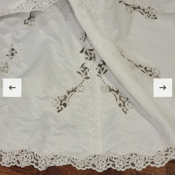 David's Bridal Lace Gown - Picture 5 of 10